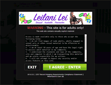 Tablet Screenshot of barefootleilani.com